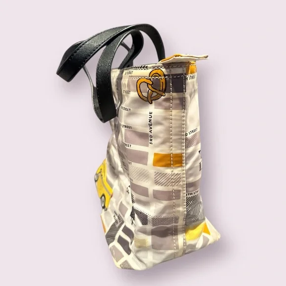 Kate Spade Francis Tote Bag With New York Taxi Cab Design - Picture 6 of 13